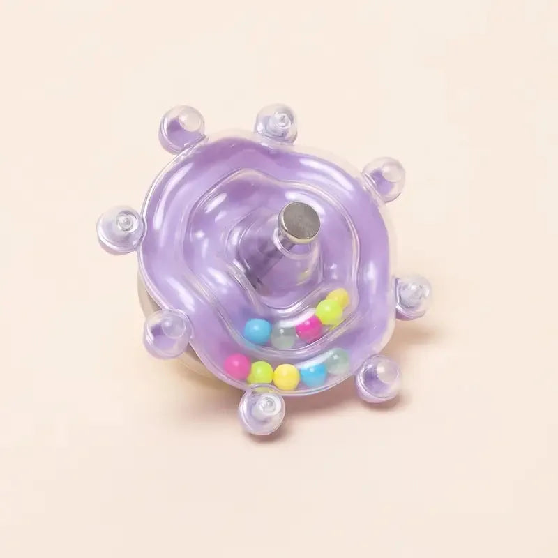 Interactive Rotating Treat Dispenser Parrot Toy for Mental Stimulation and Cage Entertainment