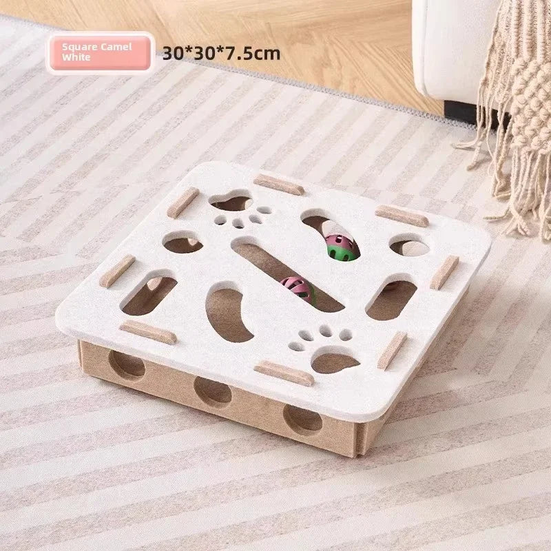 Cat Puzzle Toy with Ball