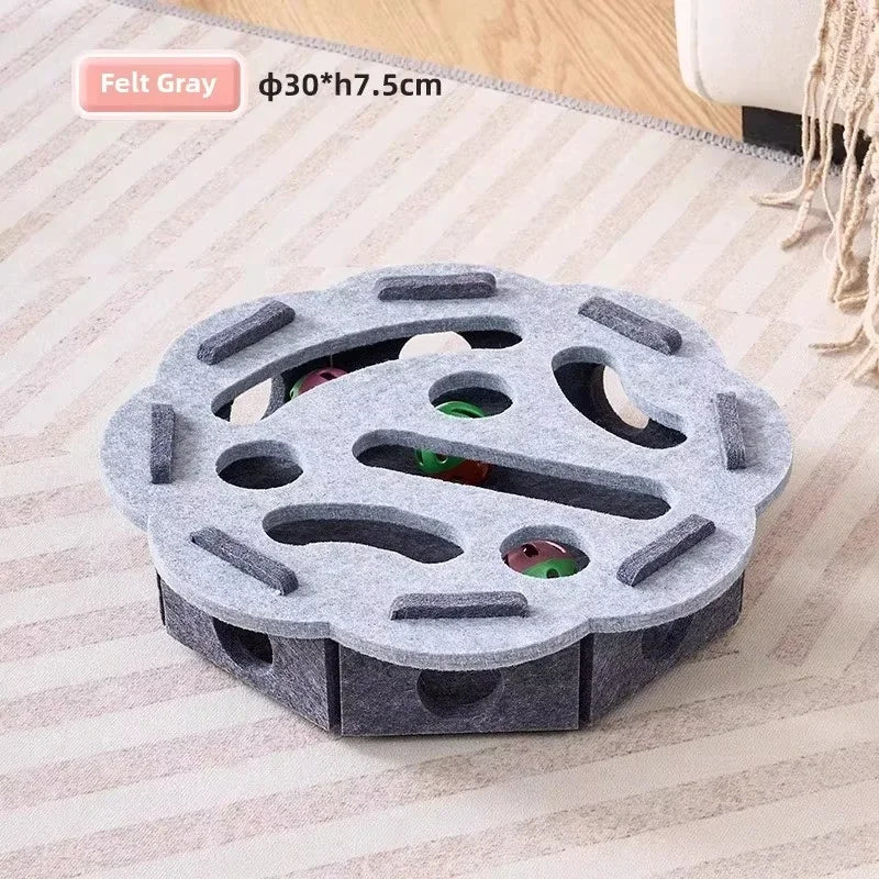 Cat Puzzle Toy with Ball