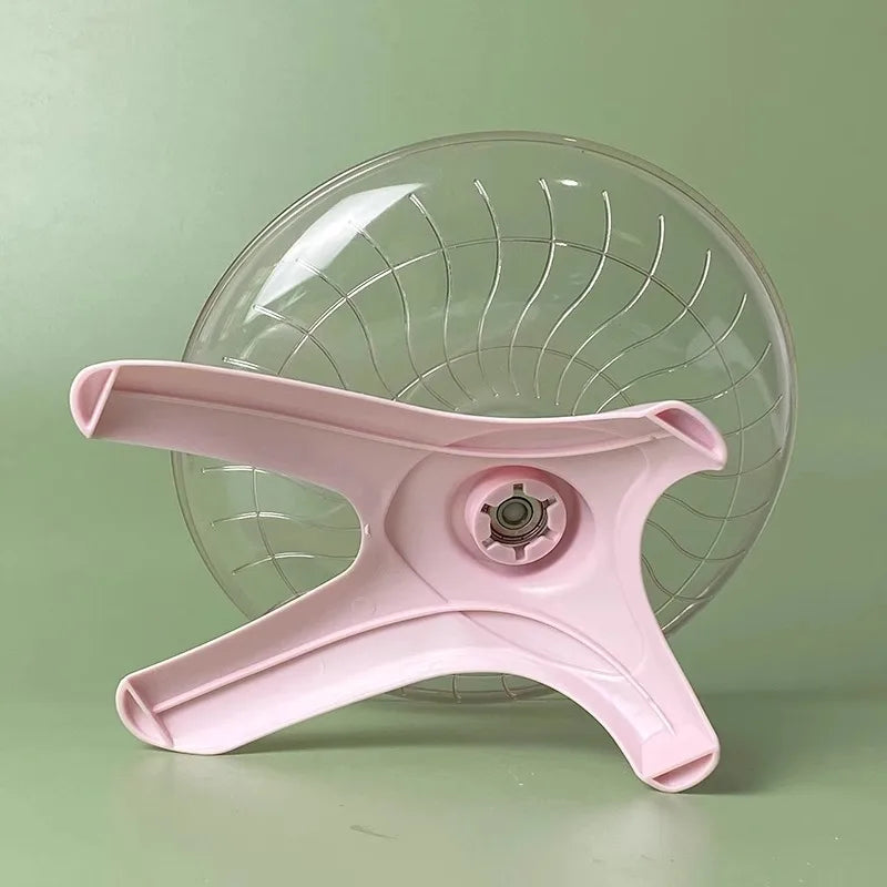 Silent Flying Saucer Exercise Wheel for Hamsters, Mice & Hedgehogs — Quiet Running Wheel for Small Pets